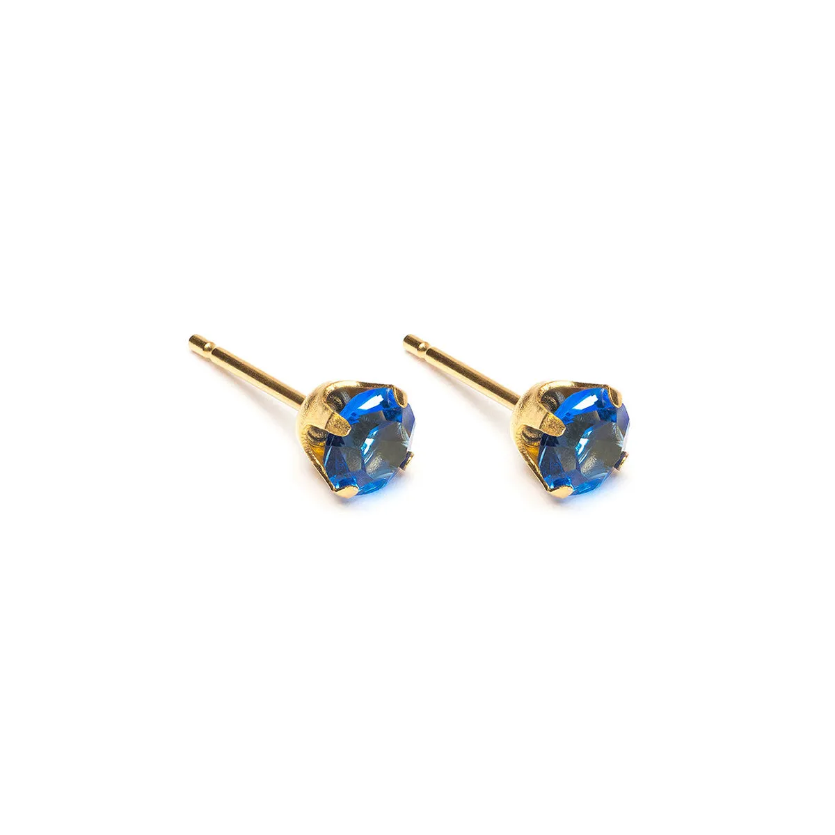 September Birthstone 5mm Earrings