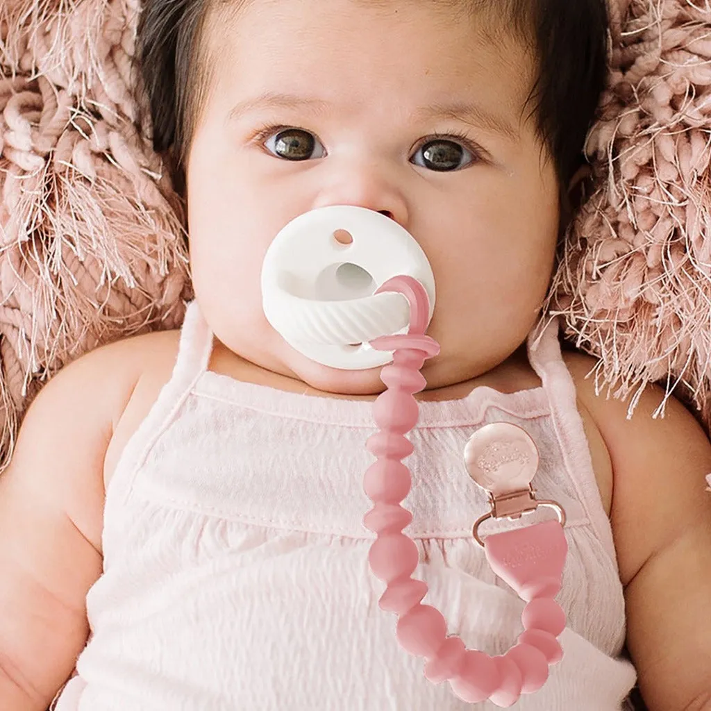 Sweetie Strap™ - Beaded Pacifier Clip