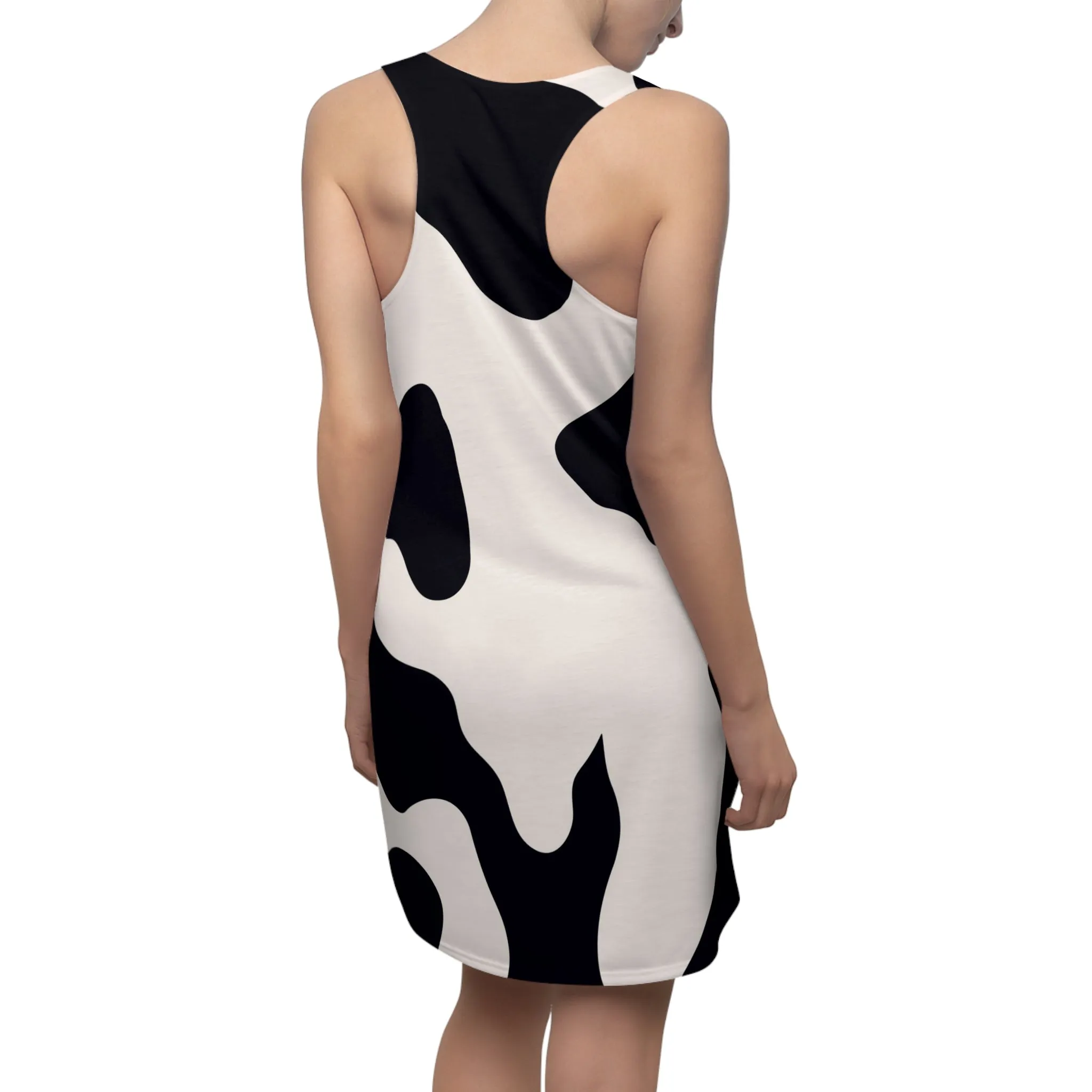 Vampire Art Cowhide Racerback Dress