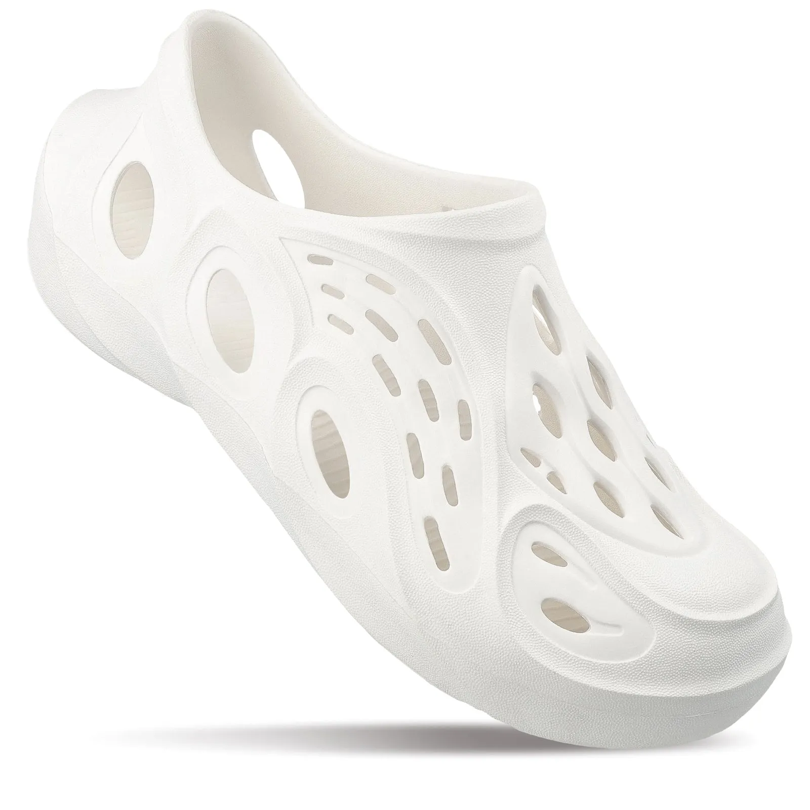 Walkaroo Mens Superclogs  - WC8710 White