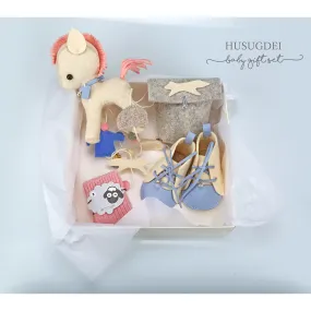 Woven Gifts Box Set for Newborn Girl & Boy "Husugdei" Collection